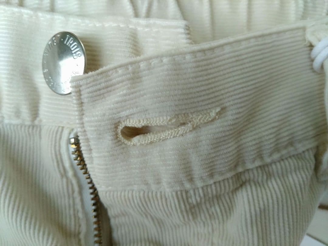 23区【滝沢眞規子さん着用/洗える】コットン コーデュロイ ワイド パンツ