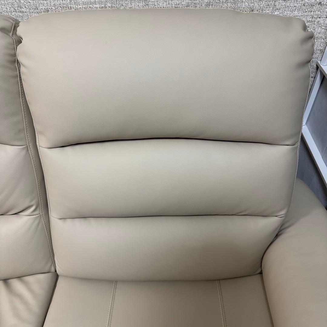 【送料込み】ニトリ　電動リクライニングソファ 2人掛け　Nビリーバ　合成皮革