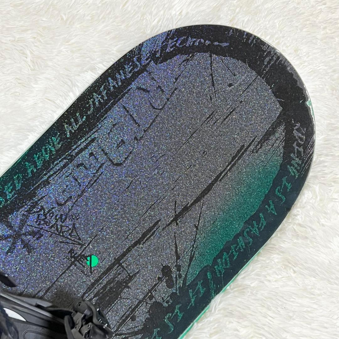 RICE28 RT9 GTS 150 スノーボードセット　FLUX DS SM