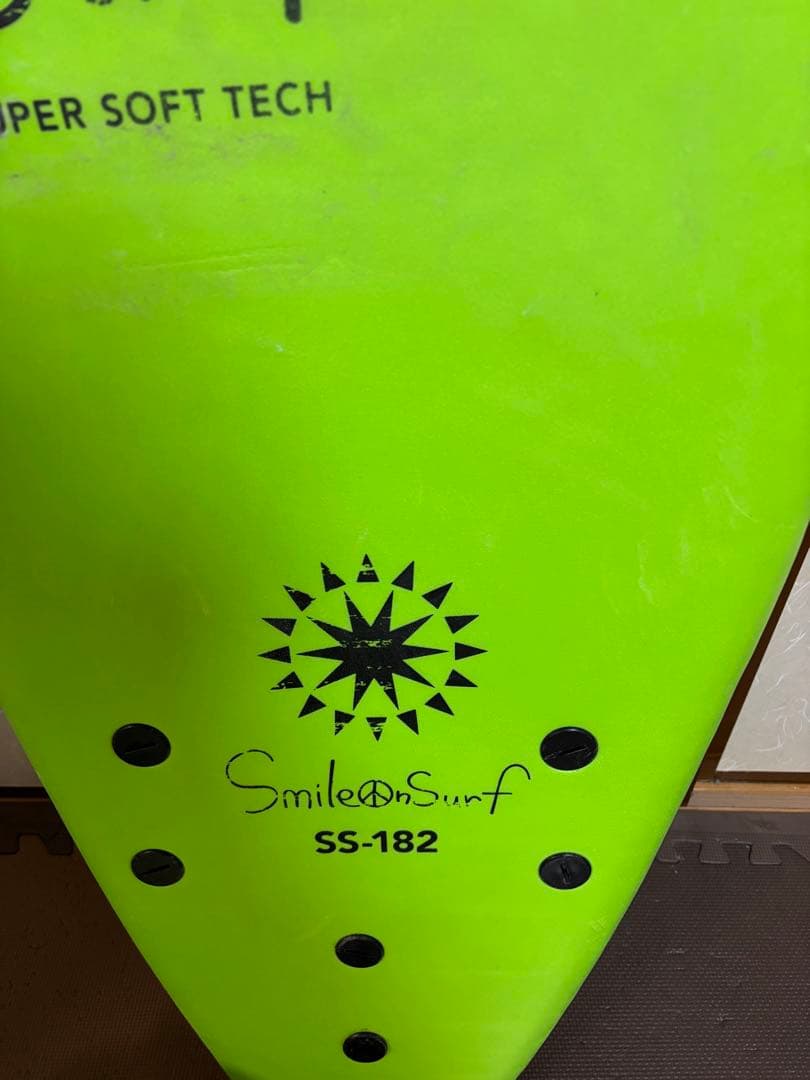 Smile On Surf SS-182 グリーンサーフボード