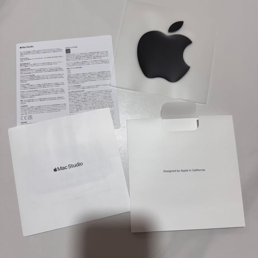 【値下げ】Apple Mac Studio 2022 M1 Max 32GB
