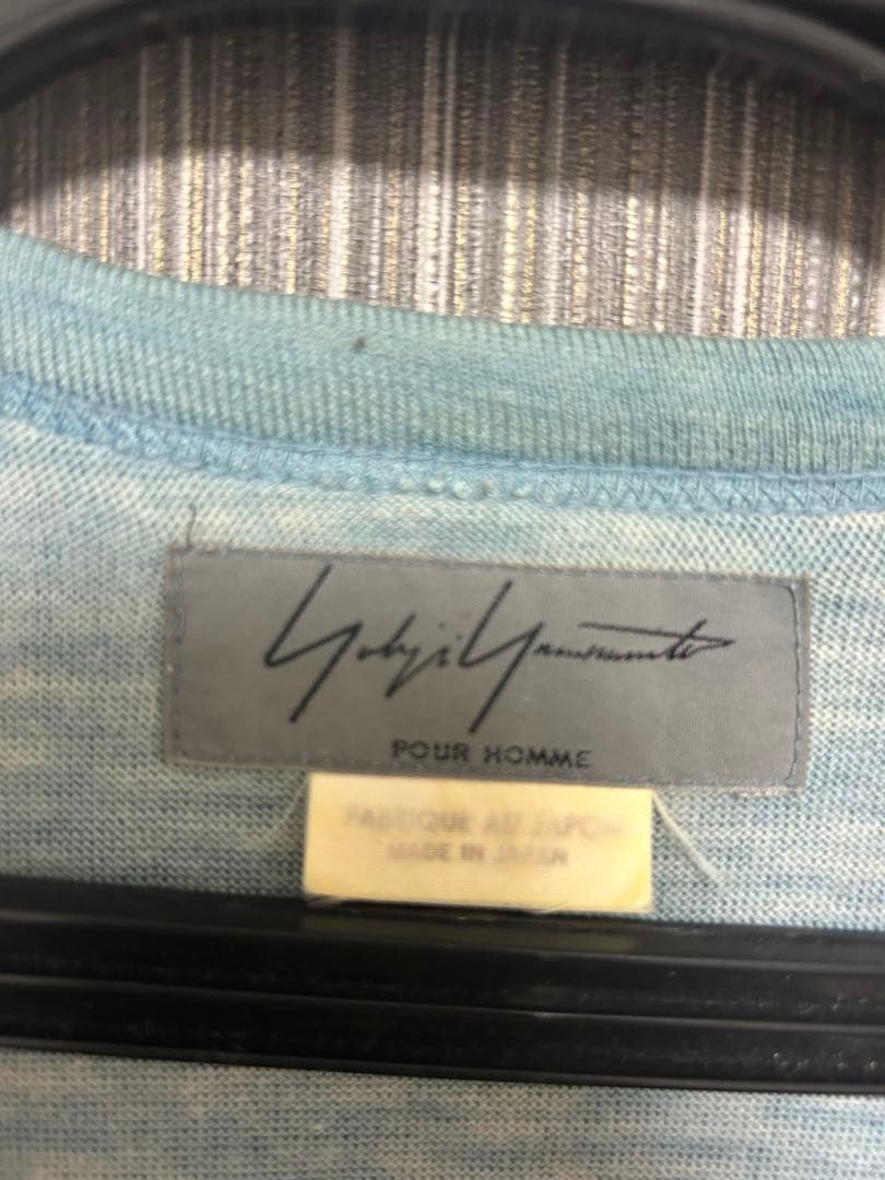 【超希少】ビンテージYohji Yamamoto プールオム　長袖カットソー