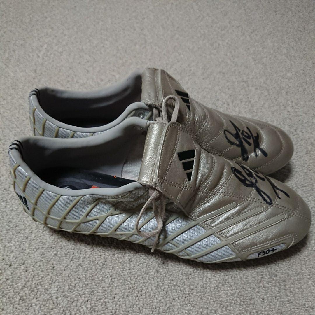 中村俊輔直筆サイン入りアディダスF50+スパイクセルティック日本代表