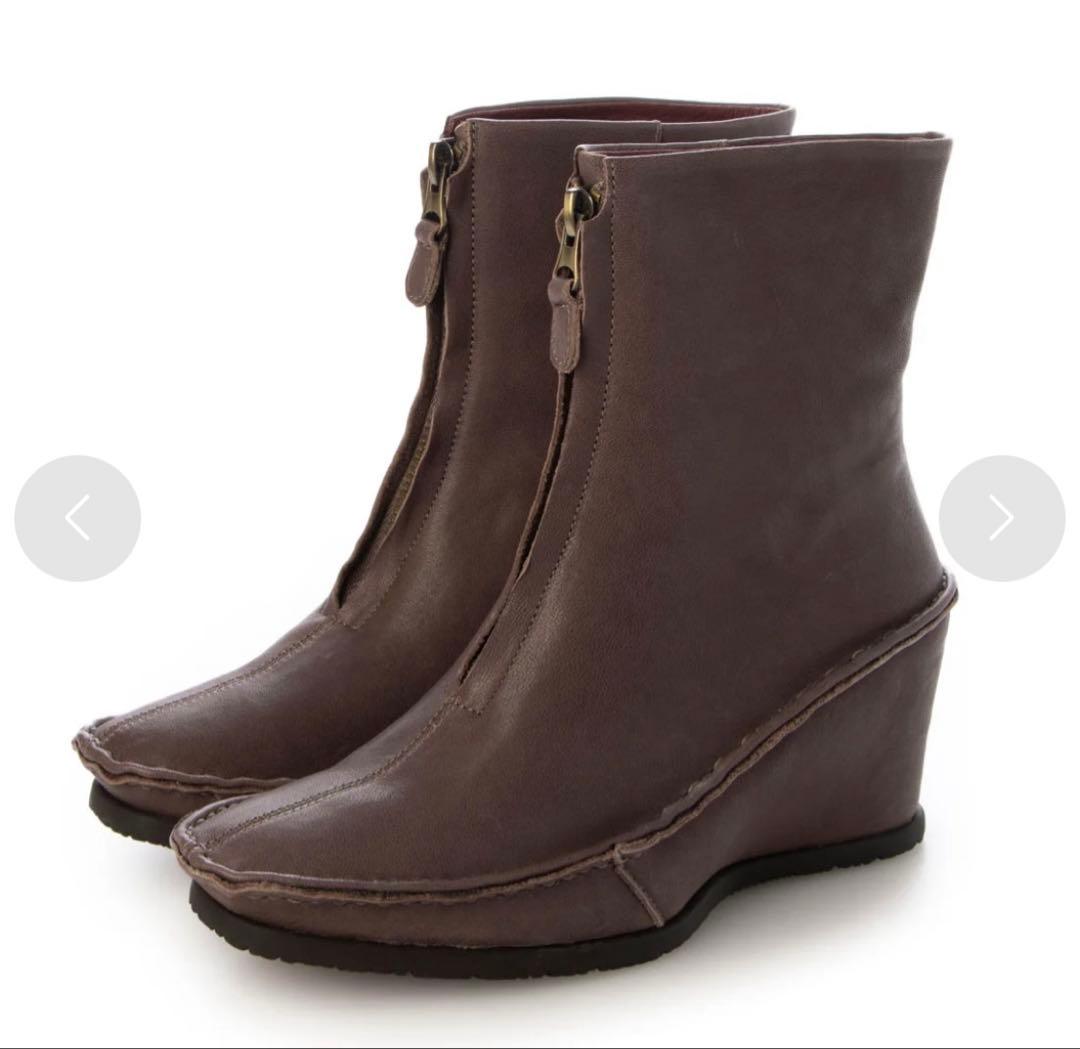 大福サマ★ヒナデイグリーン ショートブーツ/セモアージュ　フェレットチャーム付