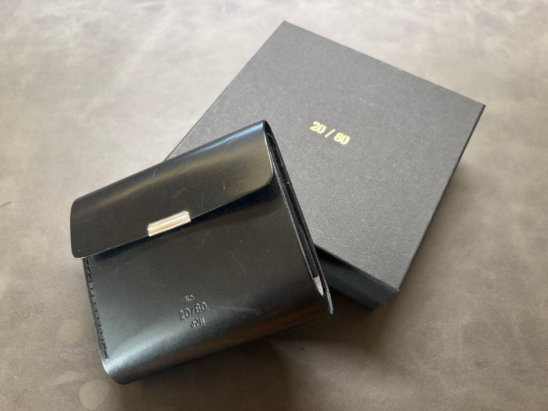 小物 20/80 BRIDLE LEATHER FOLDED WALLET