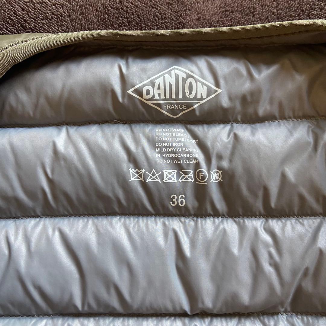 ダントン danton ダウンベスト
