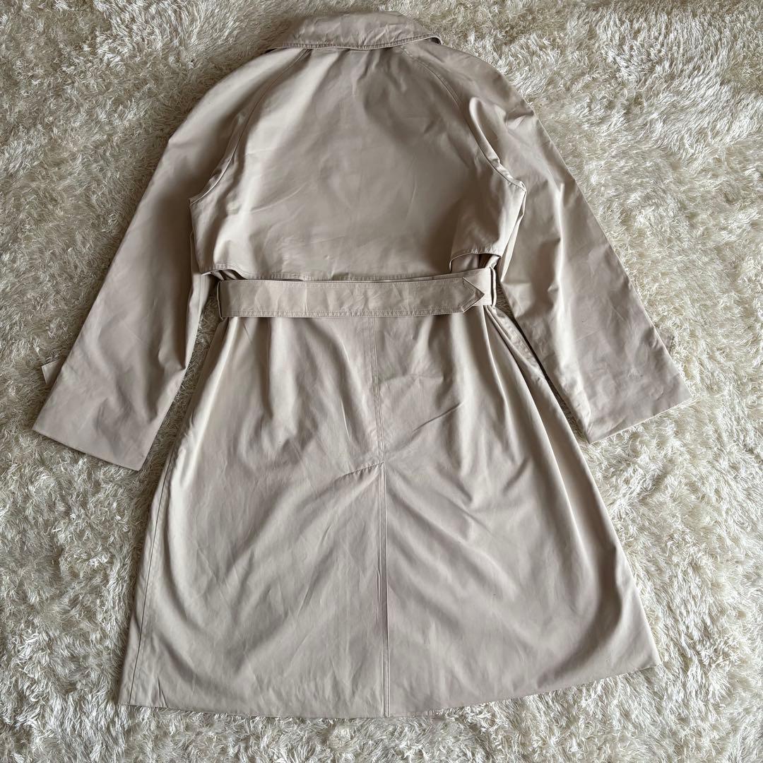 バーバリー トレンチコート 金ボタン ノバチェック ベルト M相当