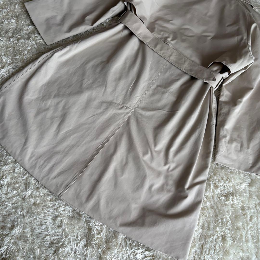 バーバリー トレンチコート 金ボタン ノバチェック ベルト M相当