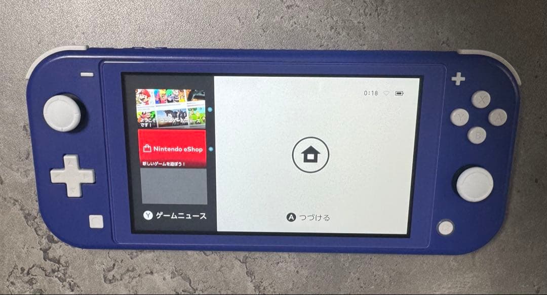 完動品❗️Nintendo Switch Lite 青　パープル
