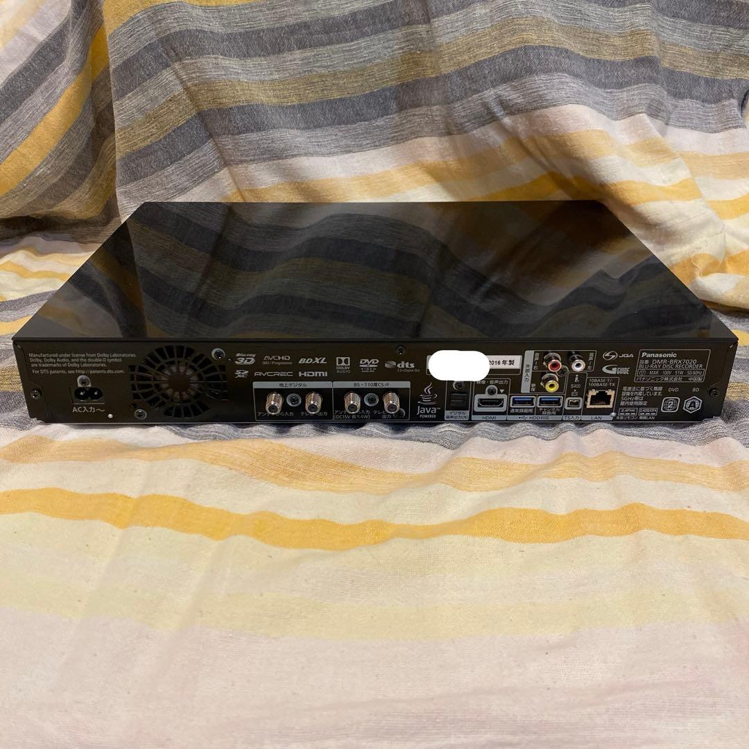 【ジャンク品】DMR-BRX7020 ブルーレイディスクレコーダー