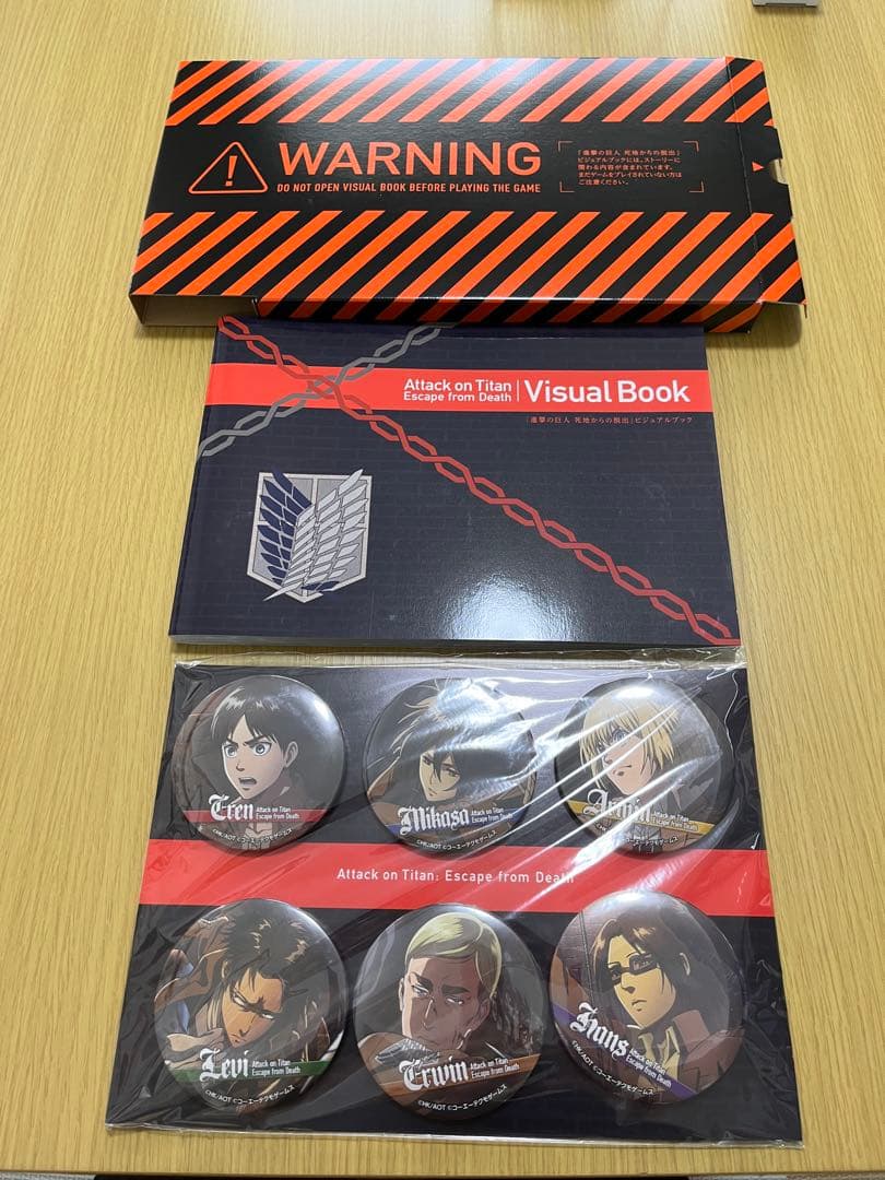 【未使用】【美品】3DS 進撃の巨人 死地からの脱出 TREASURE BOX