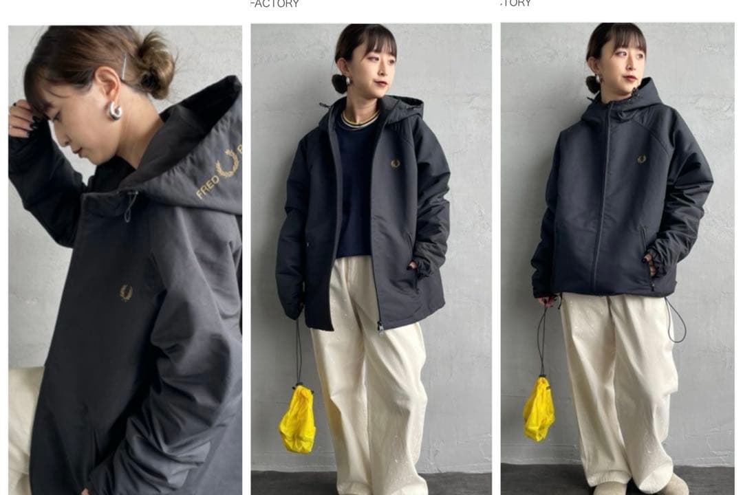 ★専用です！FRED PERRY/フレッドペリー フード付きナイロンジャケット