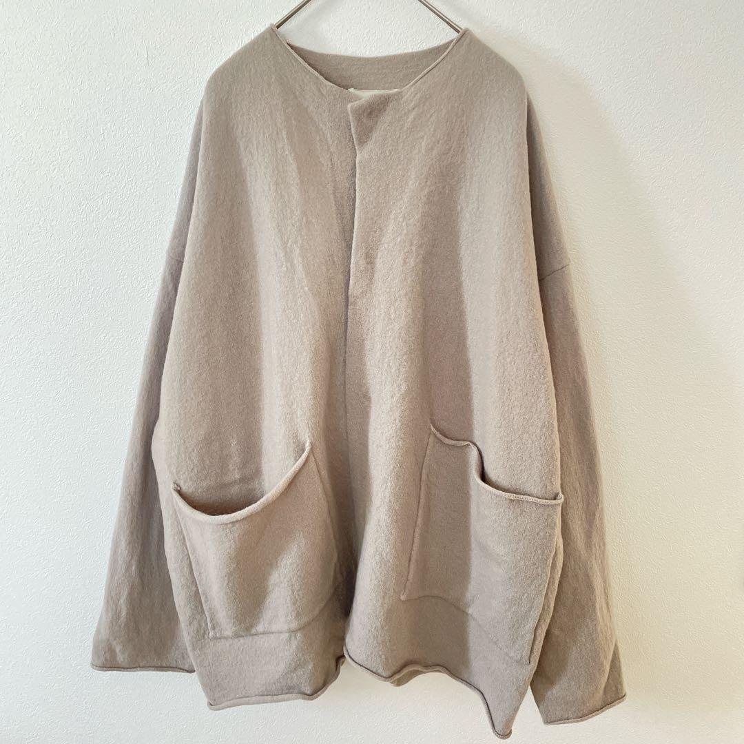 kagure かぐれ　ウールノーカラージャケット アーバンリサーチ　ドアーズ