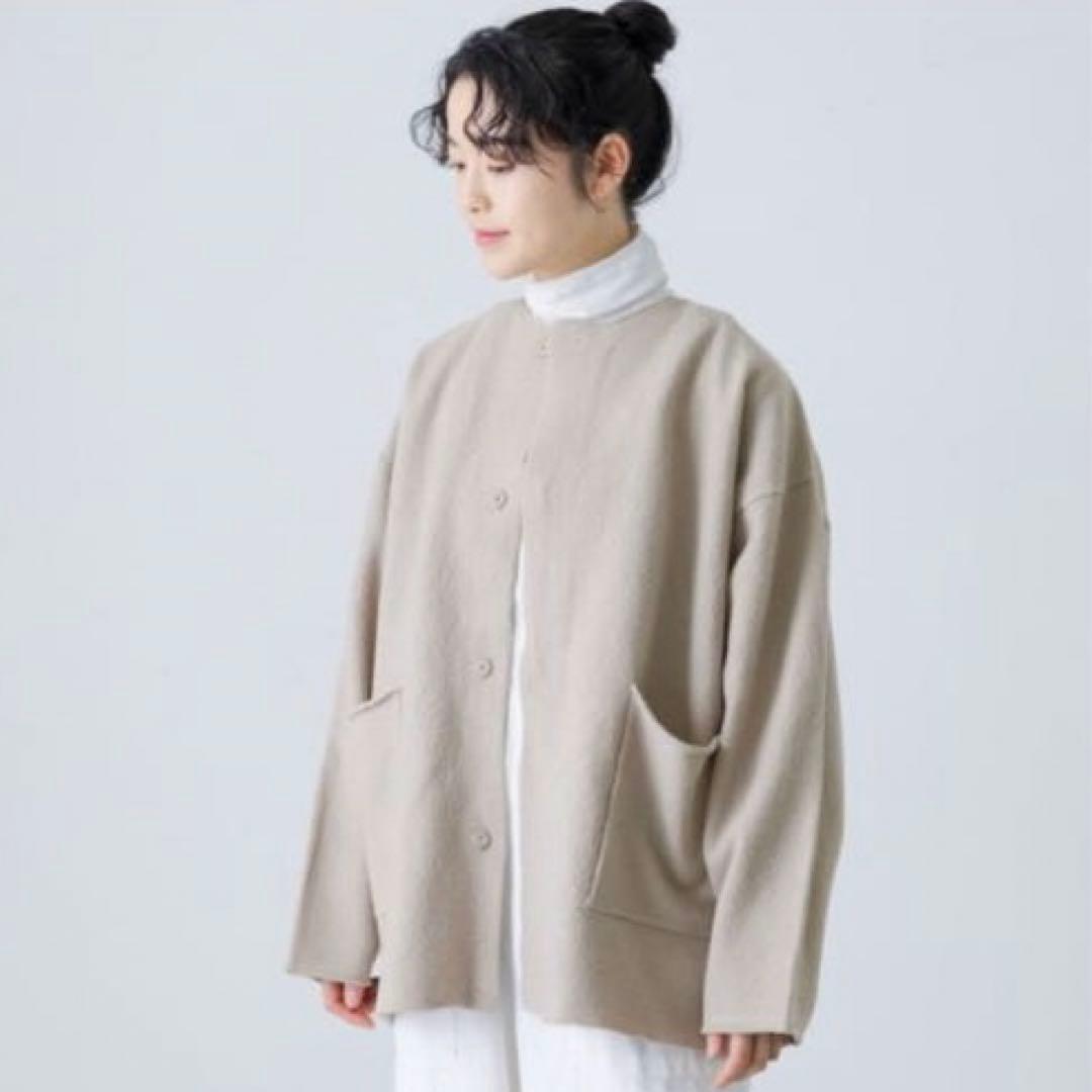 kagure かぐれ　ウールノーカラージャケット アーバンリサーチ　ドアーズ