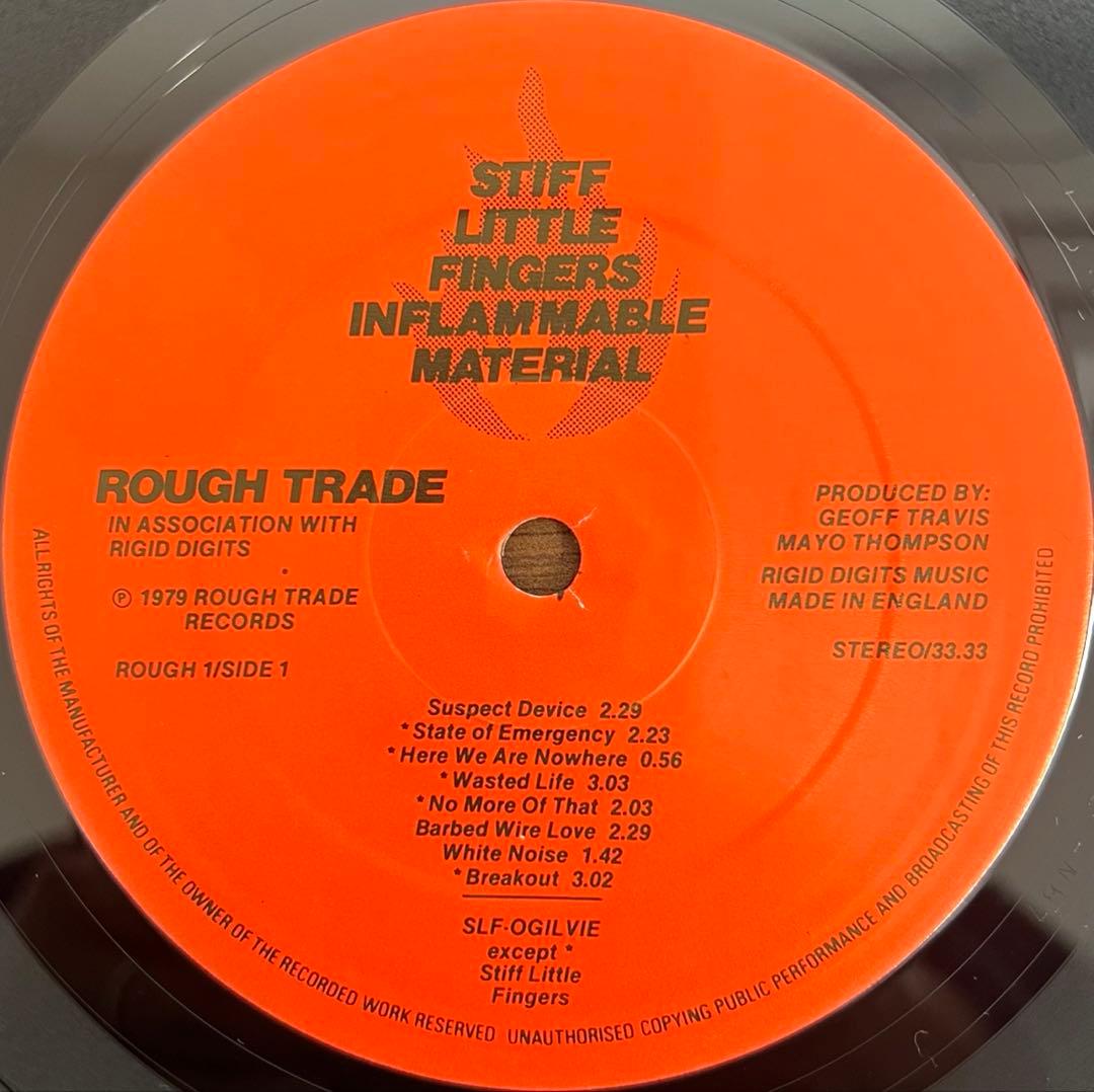 【LP/EU盤】SFL / Inflammable Material