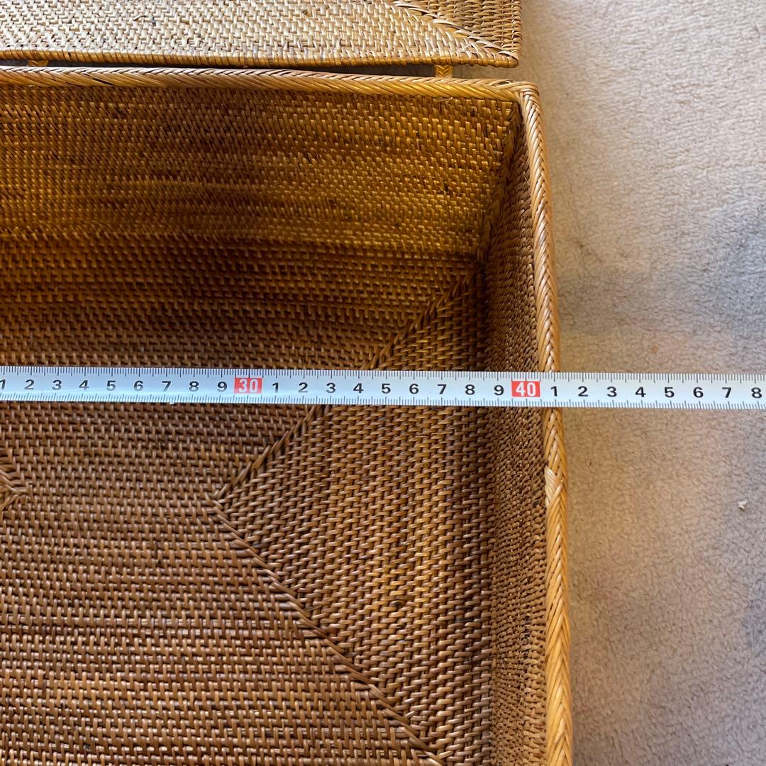 大きなアタかご蓋つき