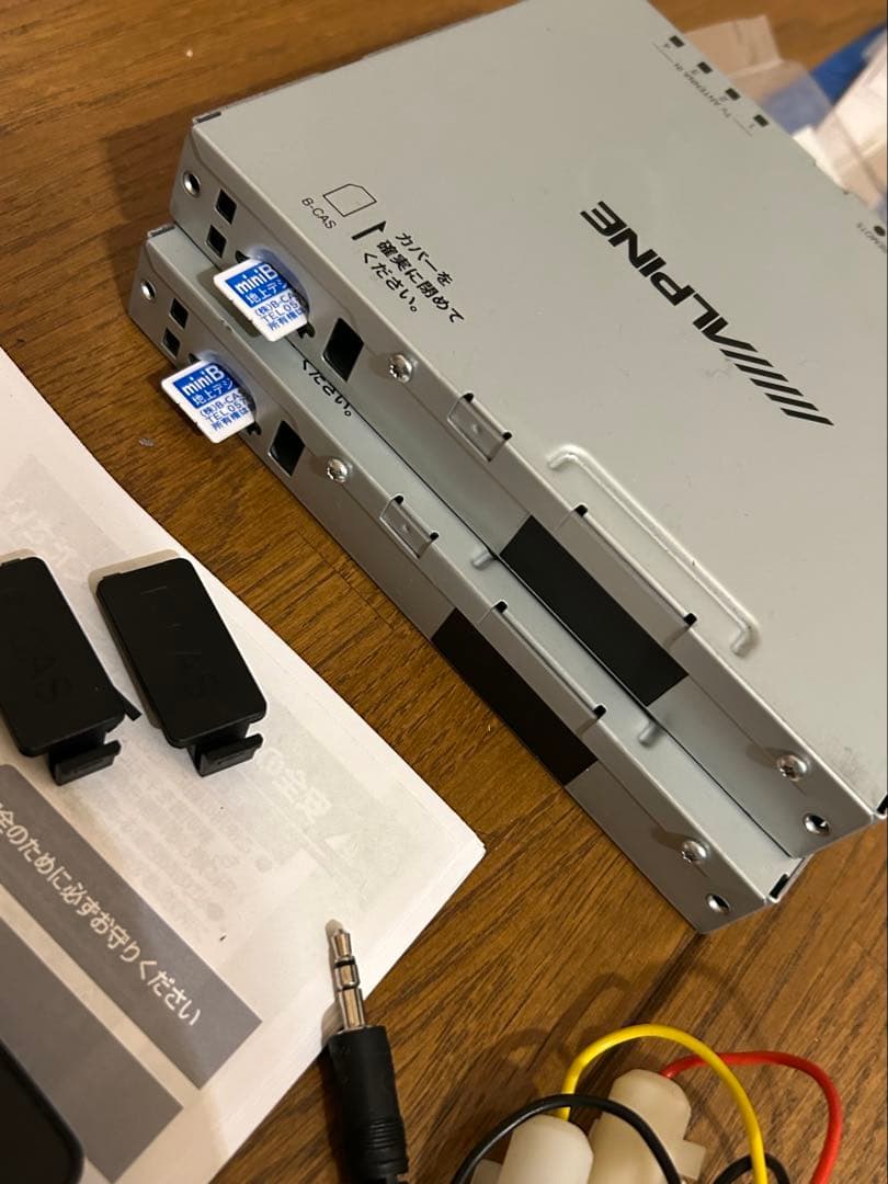 ❗️アルパイン tue-t500 フィルム　アンテナ新品　スペアチューナー付き❗️