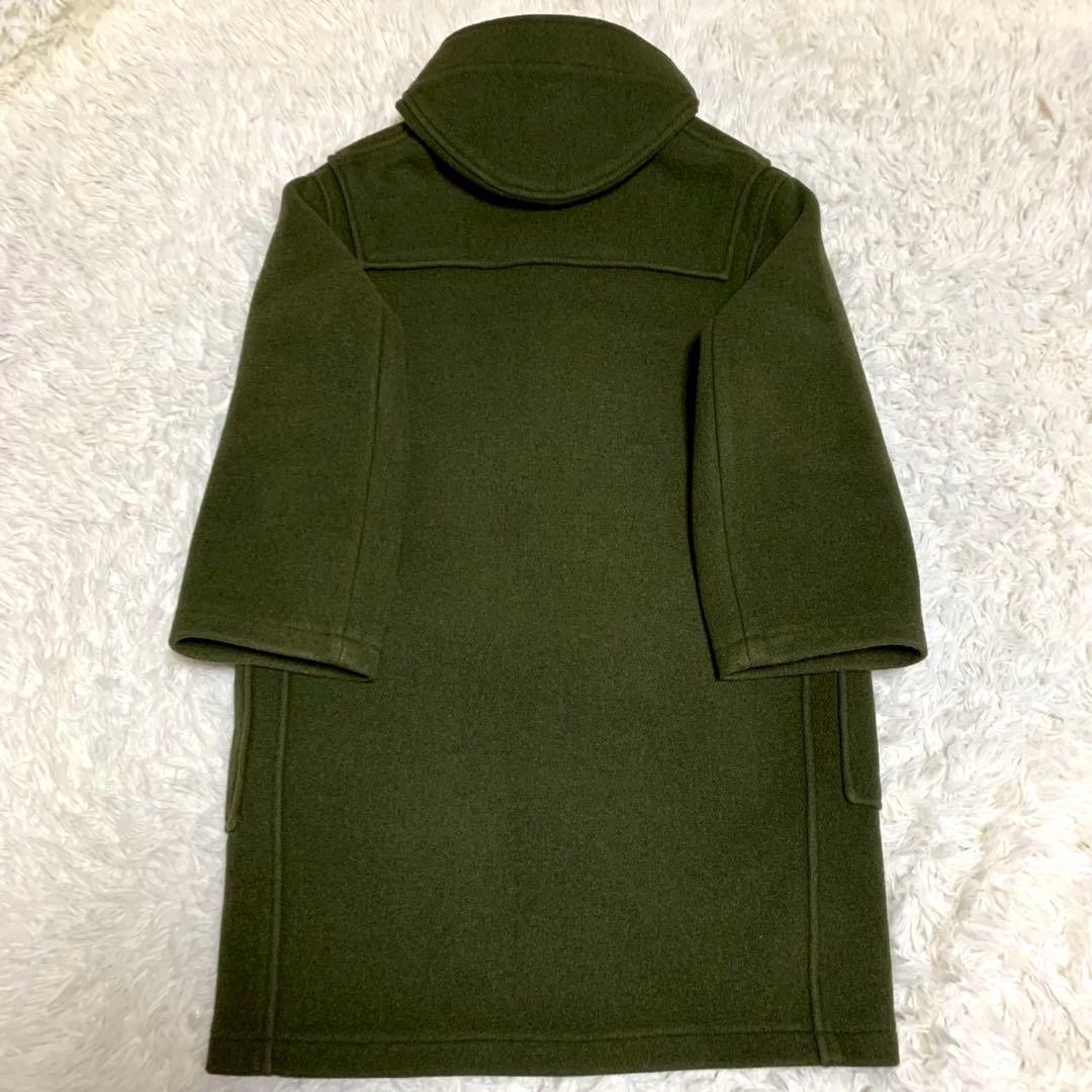 ★美品★ 英国製 グローバーオール ダッフルコート 裏地チェック USA40 L