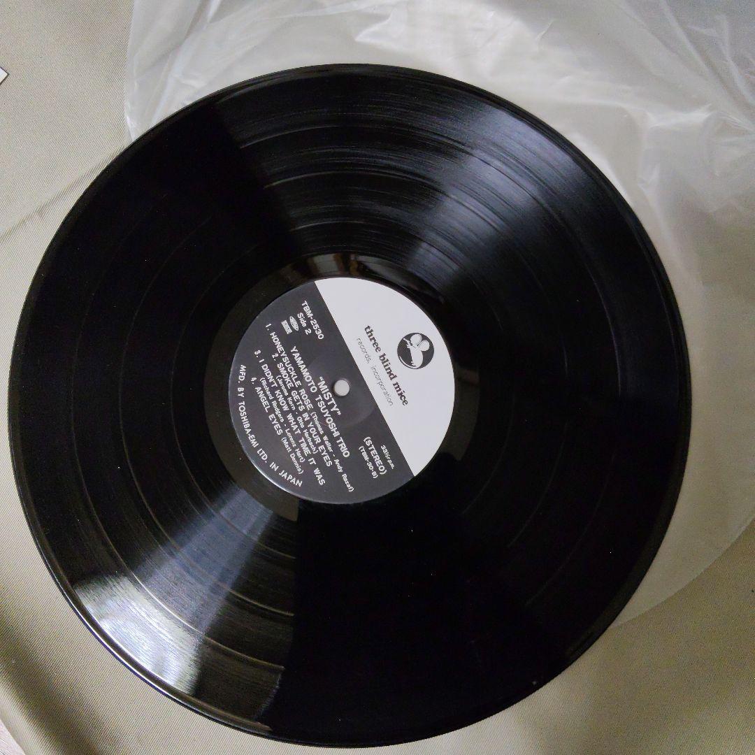 LP 帯付 ミスティ MISTY 山本剛トリオ TBM-2530 冊子