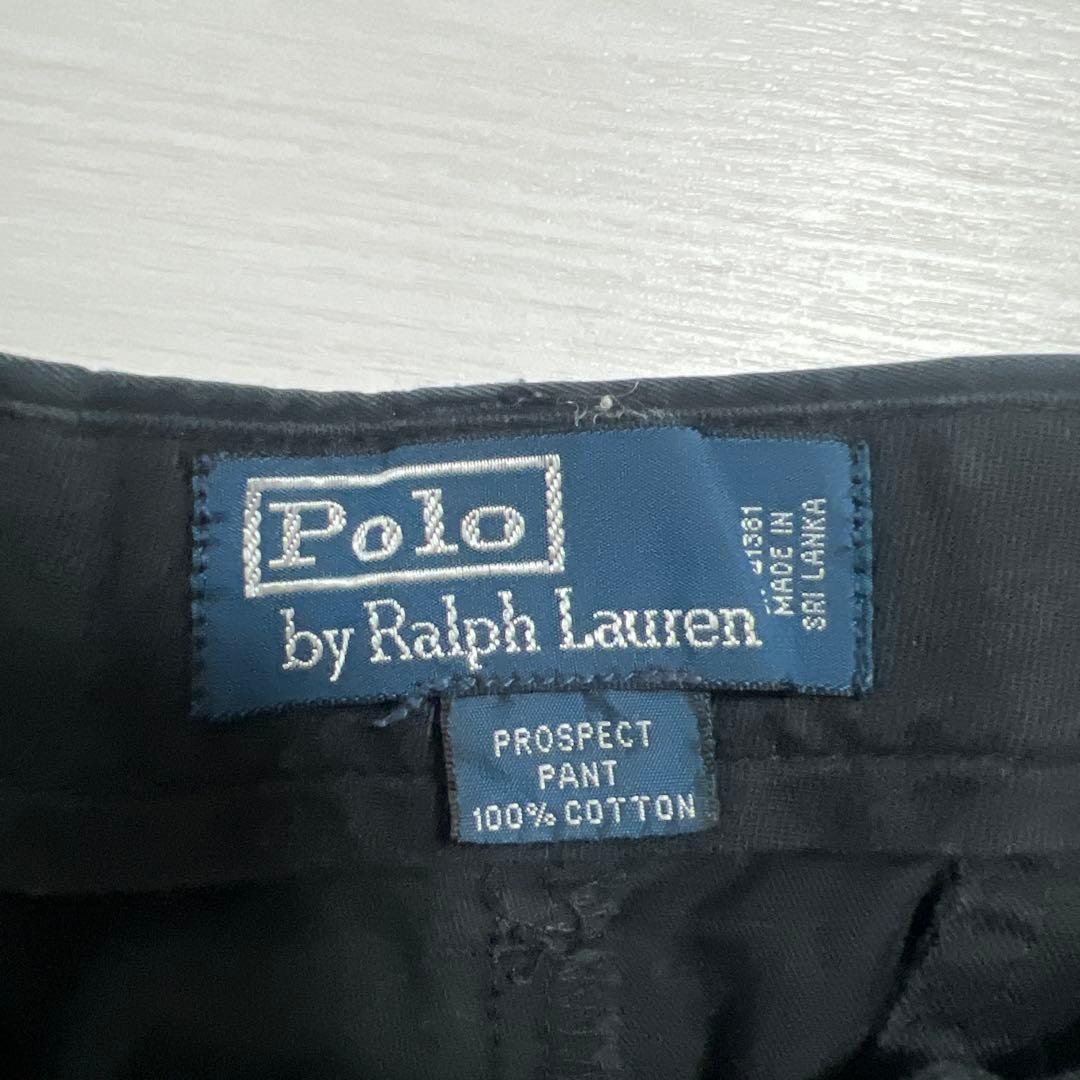 Polo by Ralph Lauren 黒チノ　ブラック w34l30 90s