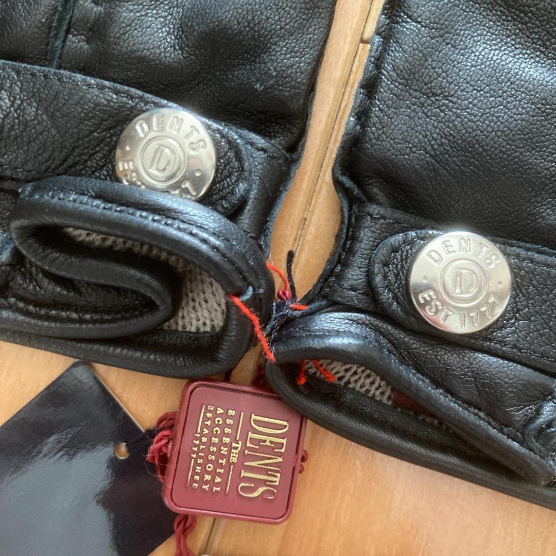 新品★ DENTS デンツ 手縫い 革手袋 レザーグローブ 羊革 シープ 英国