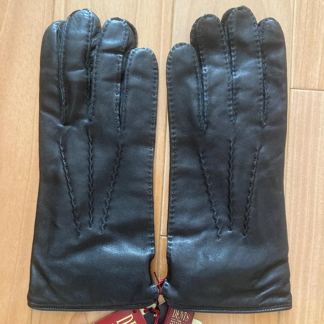新品★ DENTS デンツ 手縫い 革手袋 レザーグローブ 羊革 シープ 英国