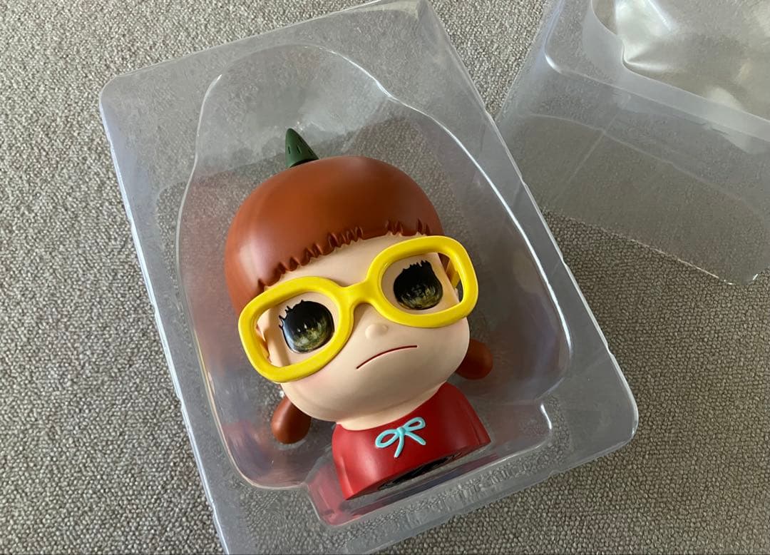 奈良美智 貯金箱 Under the Tree 正規品 ソフビ フィギュア