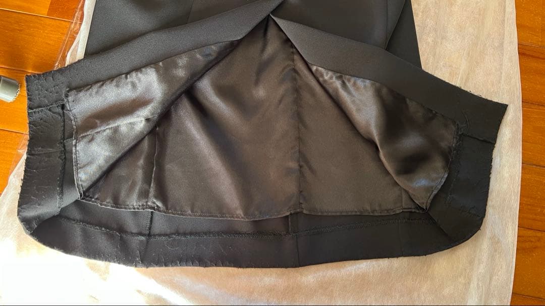 niana フリンジグリッターノットドレス