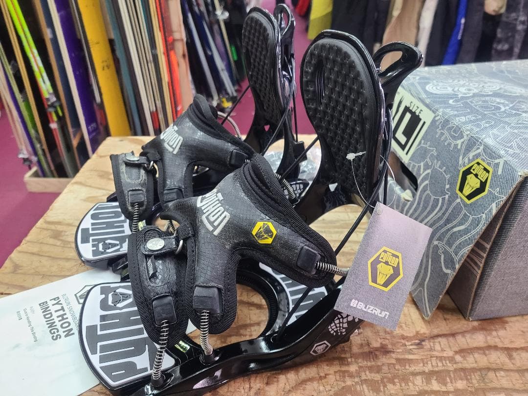 L Python Buzrun バインディング