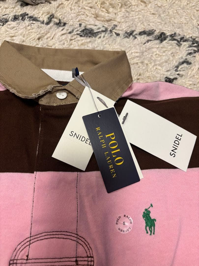 SNIDEL スナイデル　ラルフローレン　ラグビーシャツ