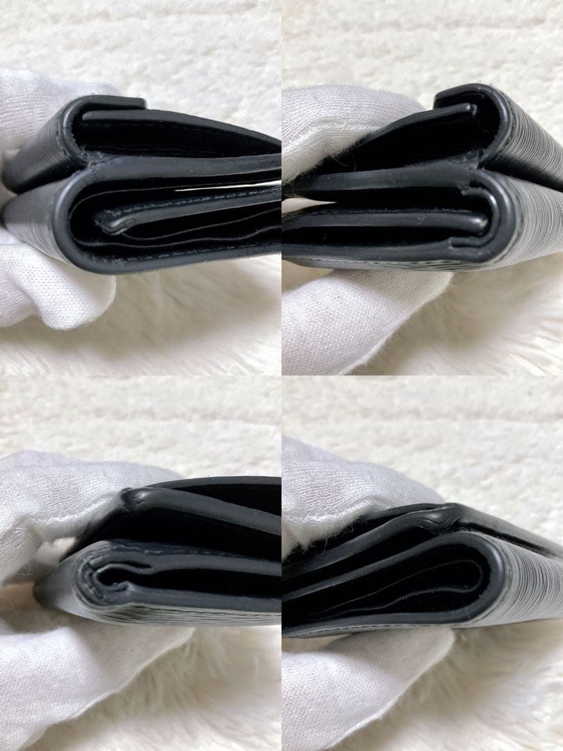 ♡Aa♡PRADA プラダ 三つ折り財布 ヴィッテロムーブ ロゴ レザー