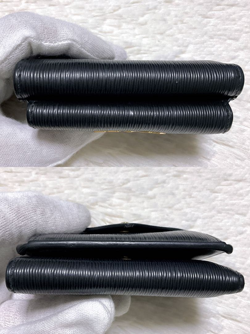 ♡Aa♡PRADA プラダ 三つ折り財布 ヴィッテロムーブ ロゴ レザー