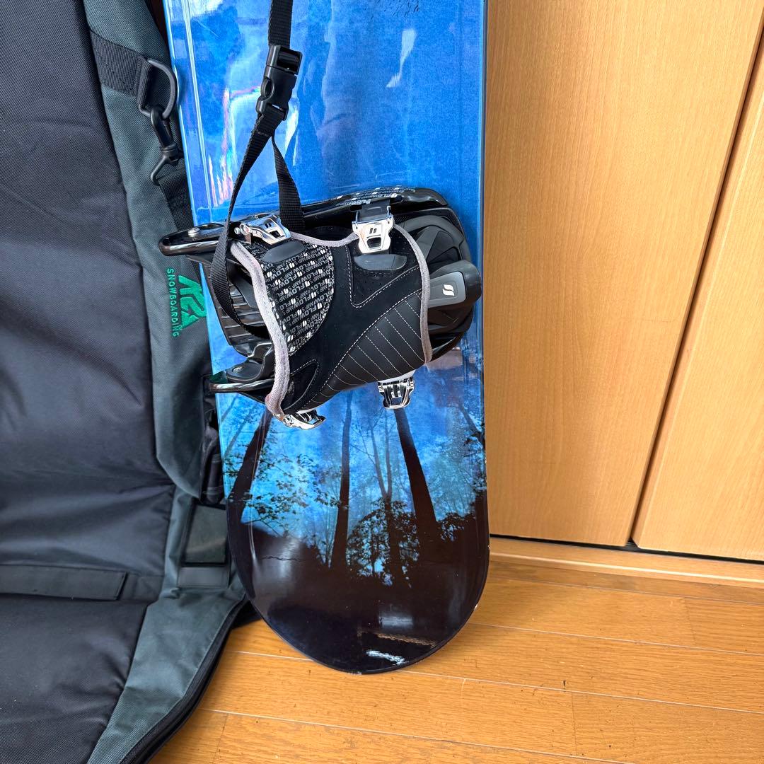 スノーボード モロー MORROW メンズ 159cm ビンディング　ケース付