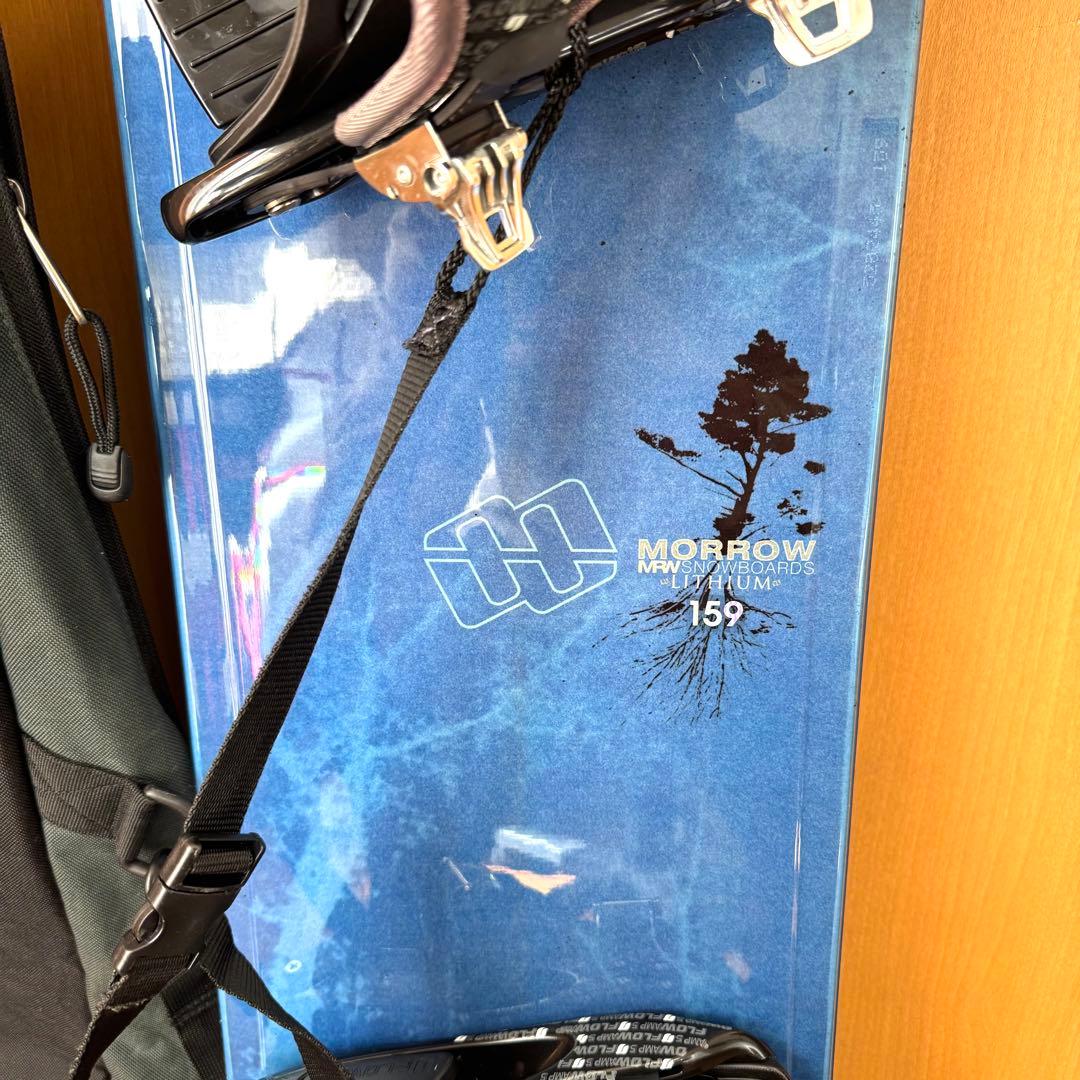 スノーボード モロー MORROW メンズ 159cm ビンディング　ケース付