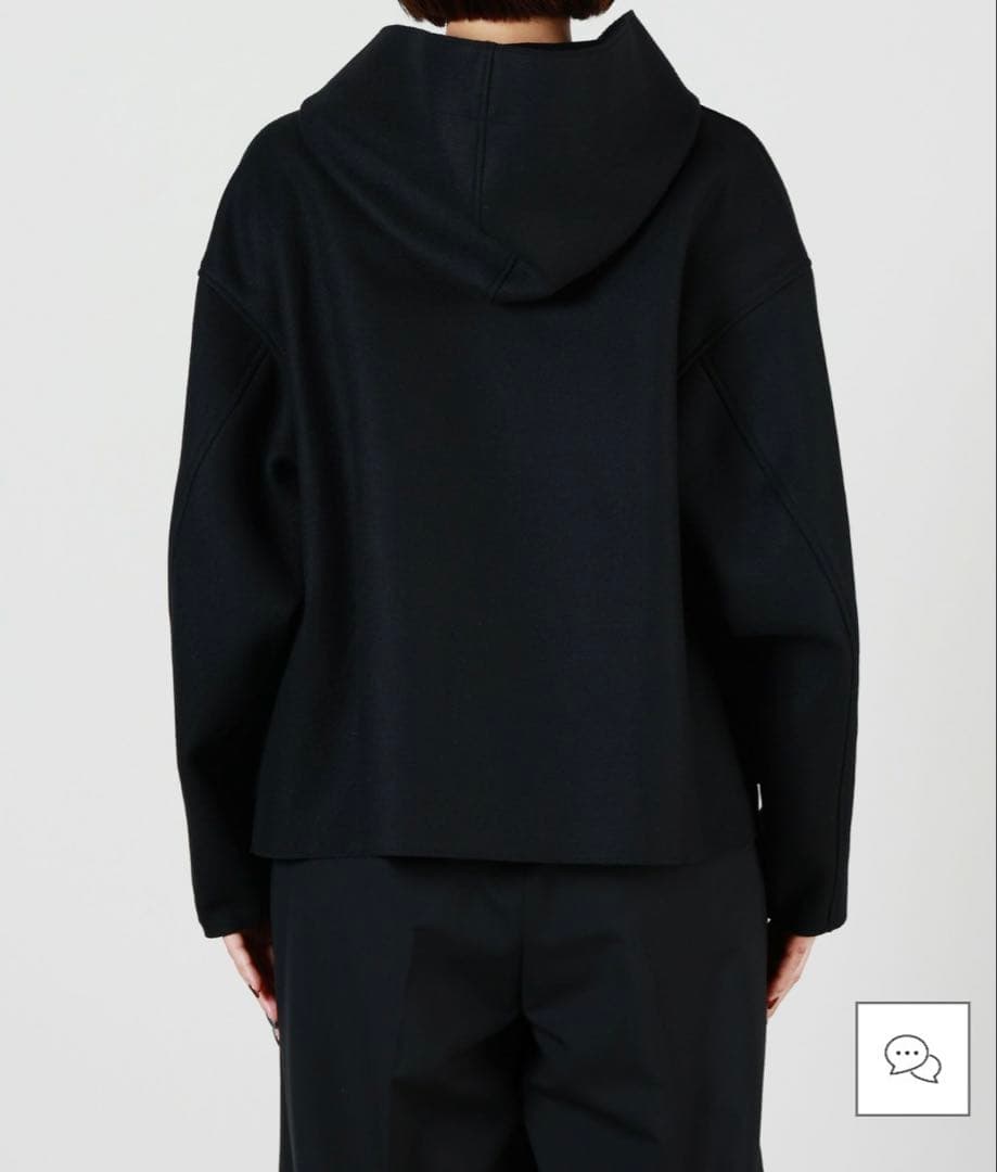 SALE‼️HYKEメルトンフードワークジャケットコート