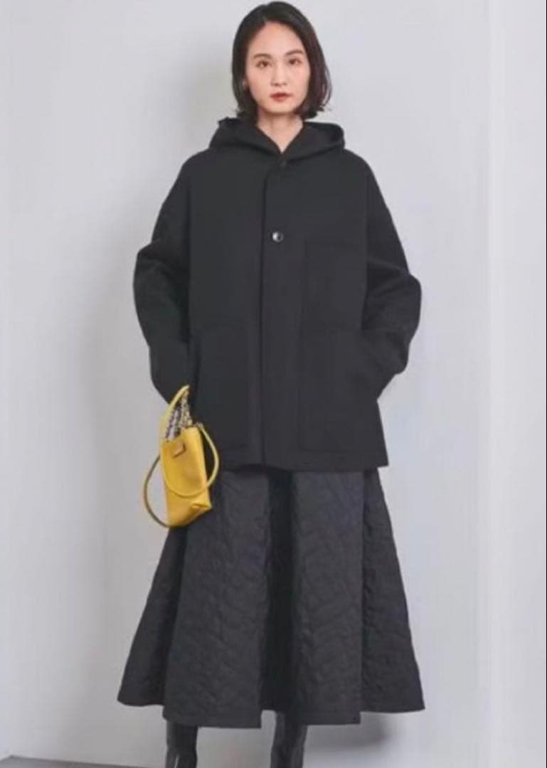 SALE‼️HYKEメルトンフードワークジャケットコート