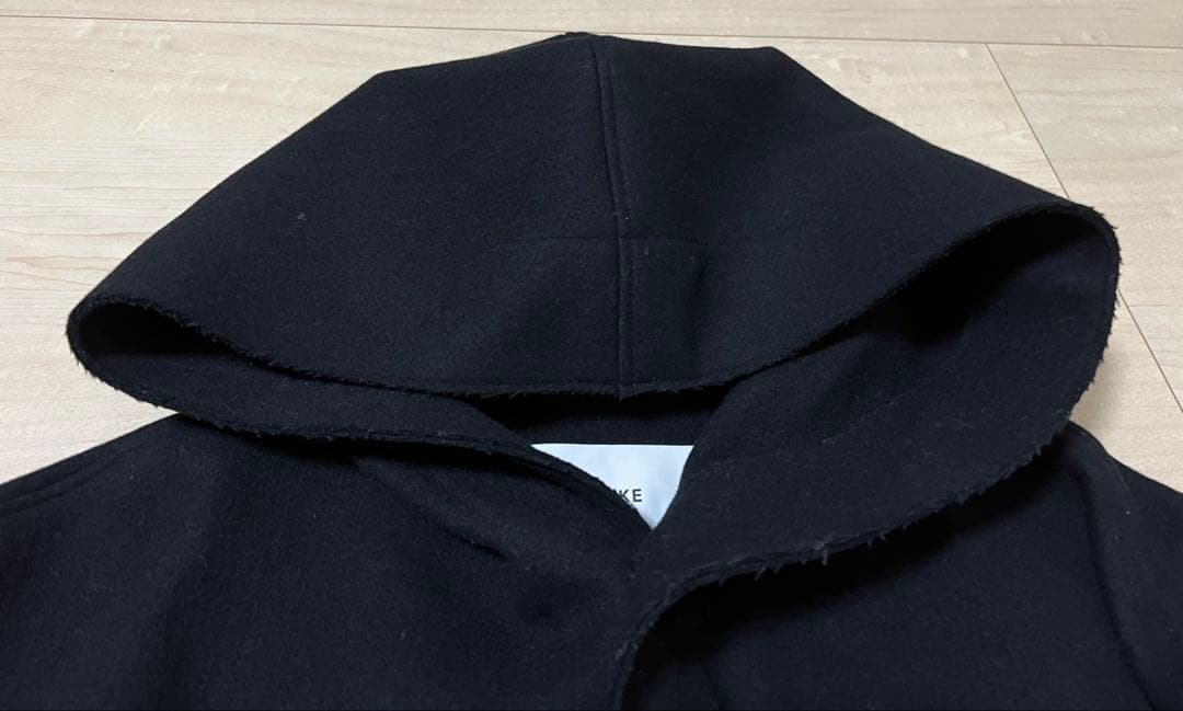 SALE‼️HYKEメルトンフードワークジャケットコート