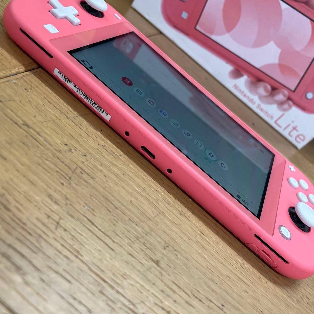動作品 Nintendo Switch Lite ピンク HDH-001