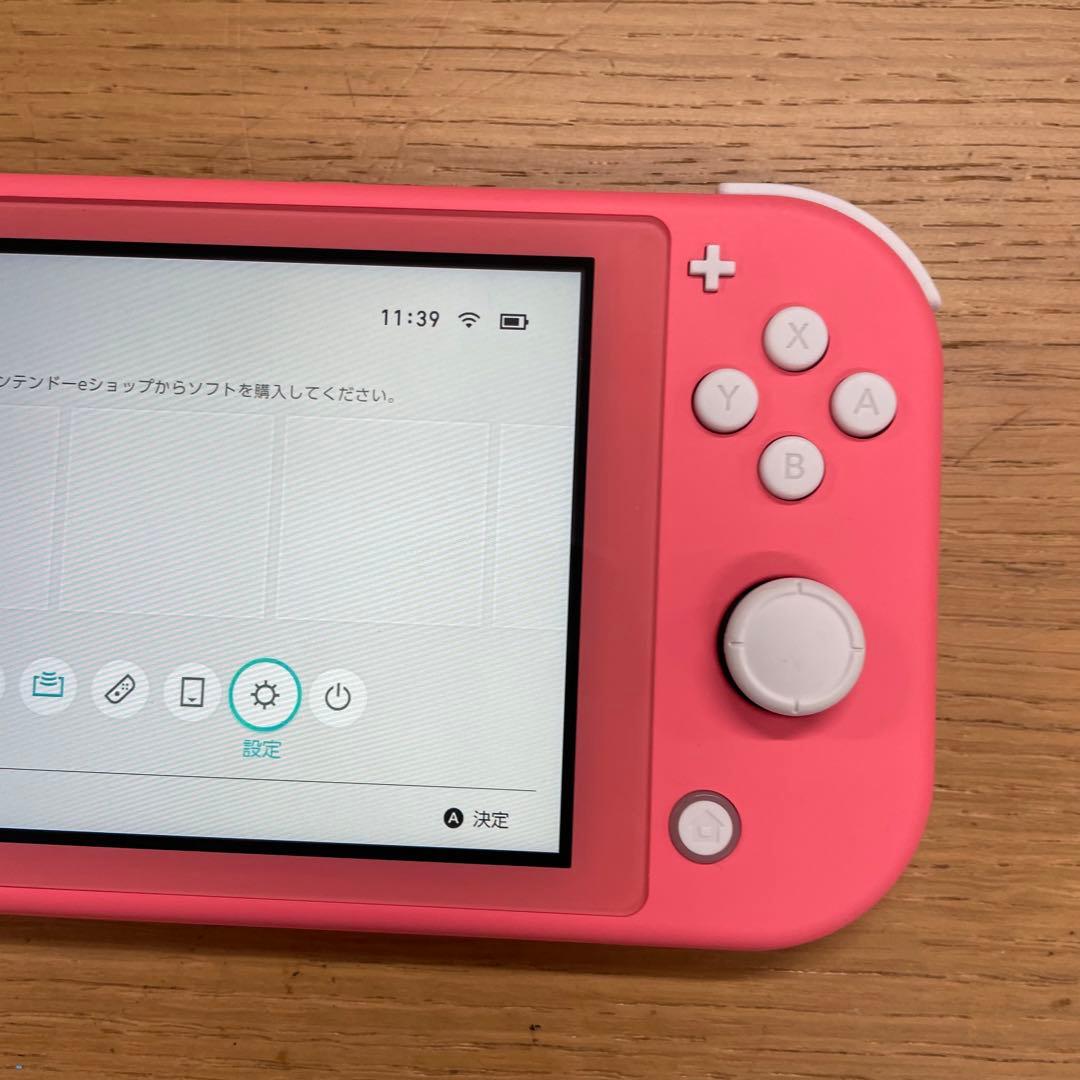 動作品 Nintendo Switch Lite ピンク HDH-001