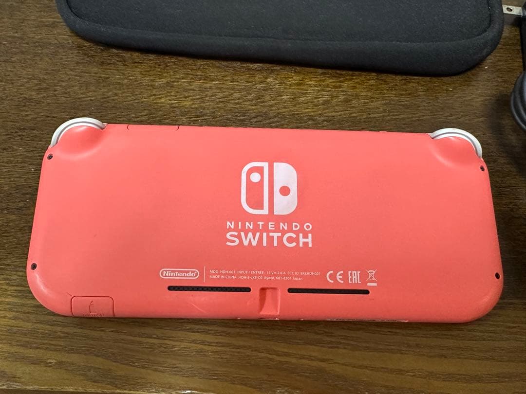 2台セットNintendo Switch Lite ピンク黄 充電器ケース付き
