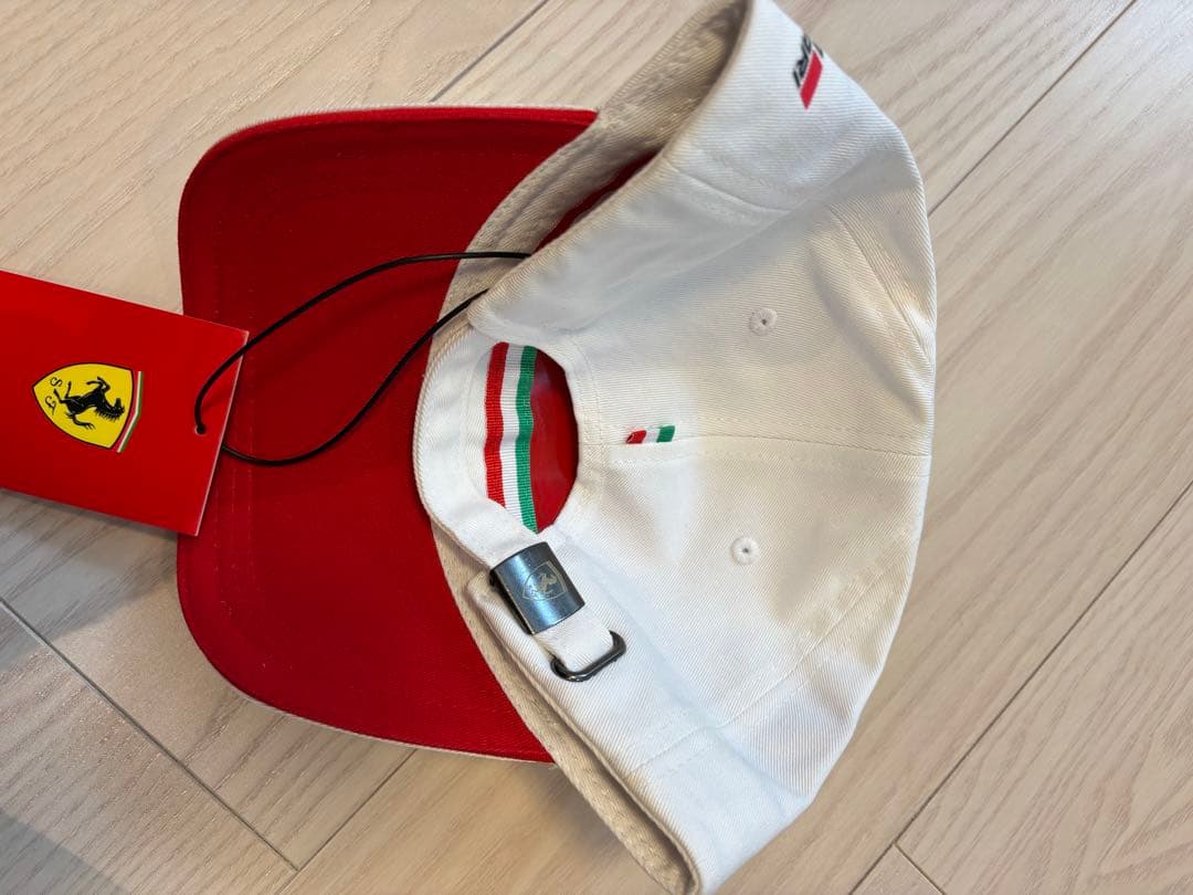 【新品未使用】フェラーリ F1 キャップ 2016年メキシコグランプリ（白）
