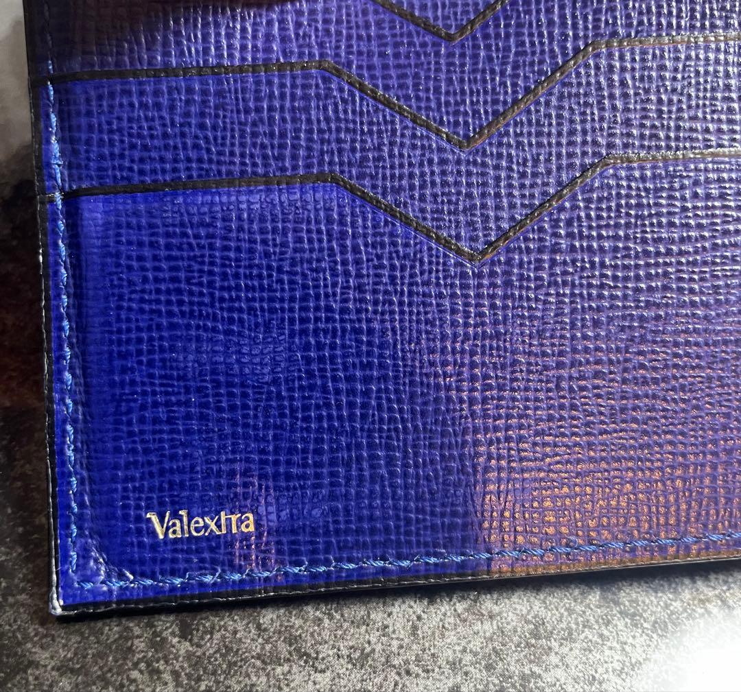 Valextra/ヴァレクストラ/マネークリップ/ロイヤルブルー