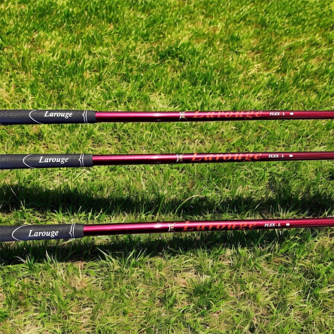 Larouge ラルージュ レディースゴルフクラブセット 8本 初心者向け