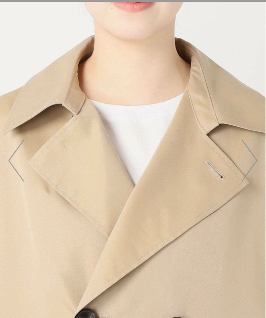 【超美品】TICCA ティッカ テントトレンチコート