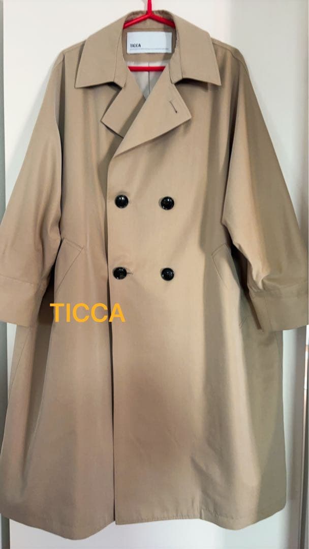 【超美品】TICCA ティッカ テントトレンチコート
