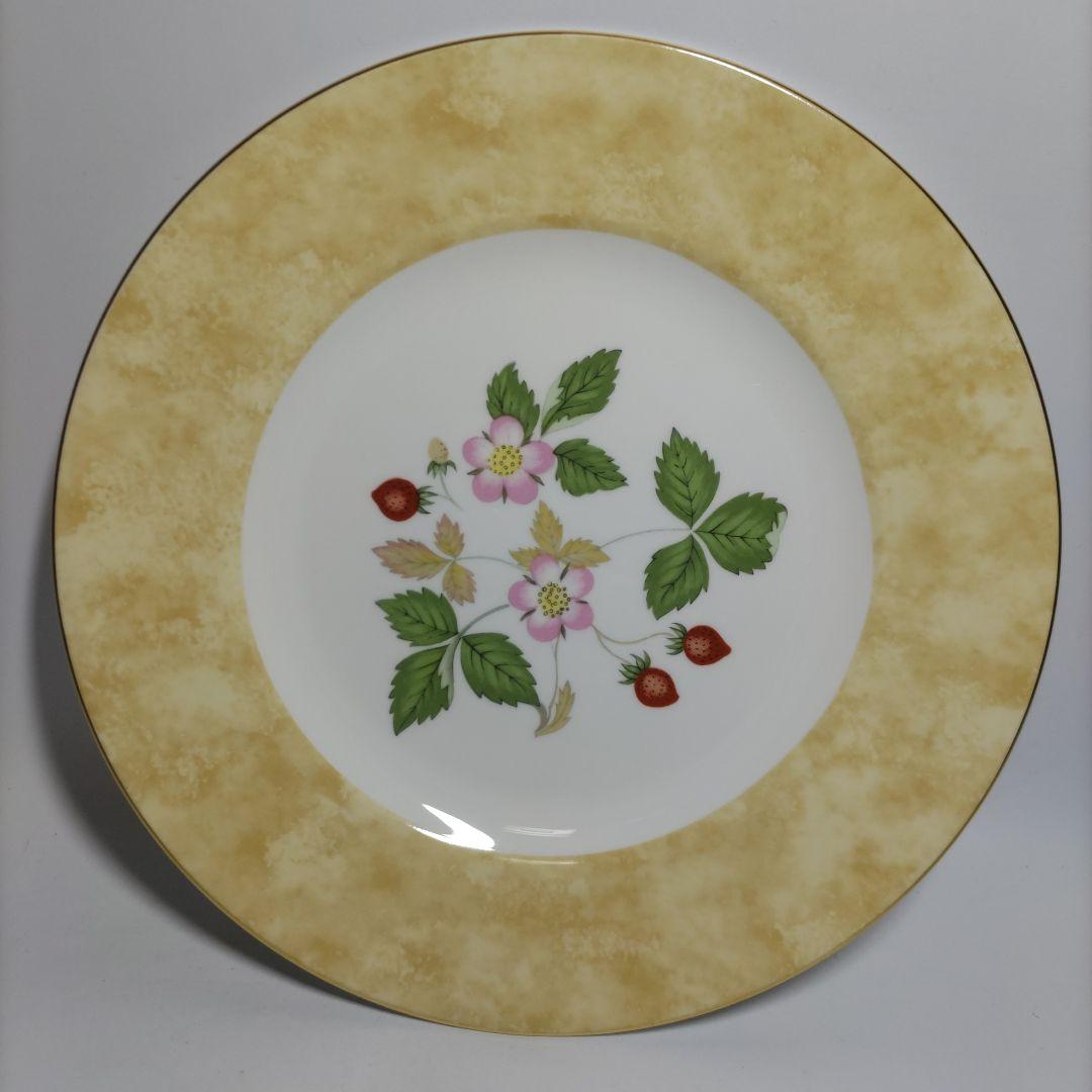 ウェッジウッド ワイルドストロベリー フルリムプレート５色セット 20.5cm