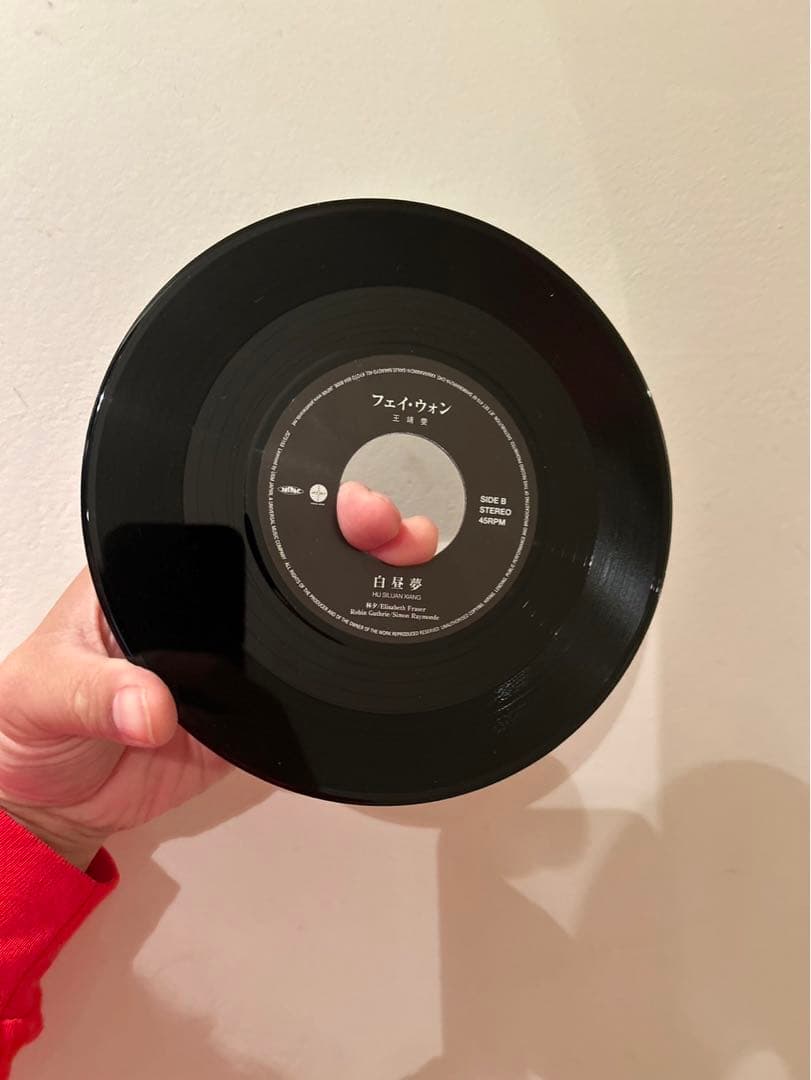 フェイ•ウォン　夢中人　白昼夢　恋する惑星　7インチレコード　新品試聴のみ