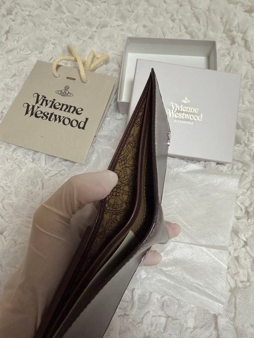 Vivienne Westwood 二つ折り財布 ブラウン