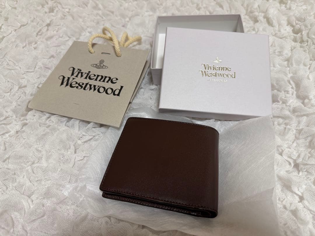 Vivienne Westwood 二つ折り財布 ブラウン