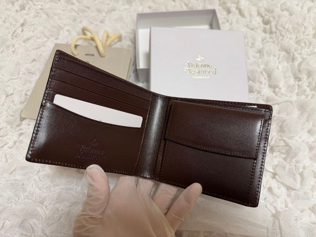 Vivienne Westwood 二つ折り財布 ブラウン